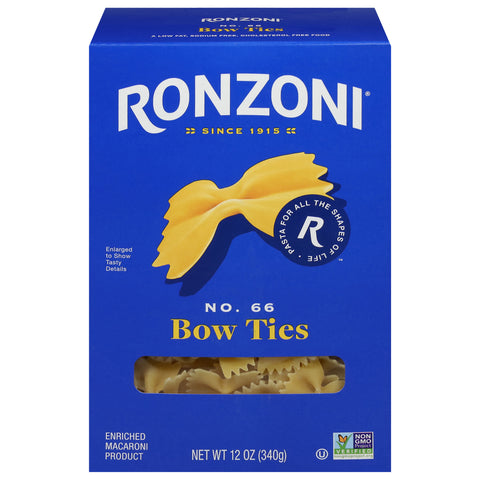 Ronzoni Bow Ties Pasta 12 OZ