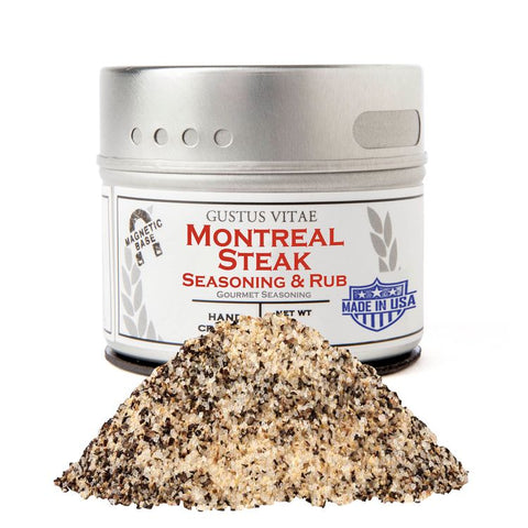 Gustus Vitae Montreal Steak Seasoning - 2 OZ 8 Pack