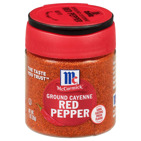 McCormick Ground Cayenne Red Pepper - 1 OZ 6 Pack