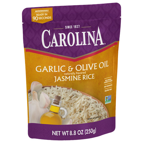 Carolina Garlic & Olive Oil Jasmine Rice 8.8 OZ