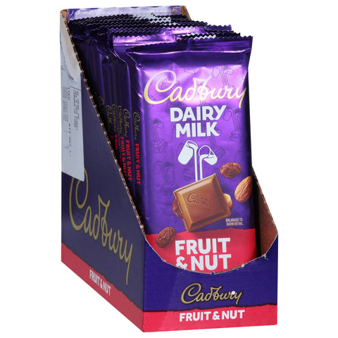 Cadbury Candy Bar King Fruit & Nut 3.5 OZ