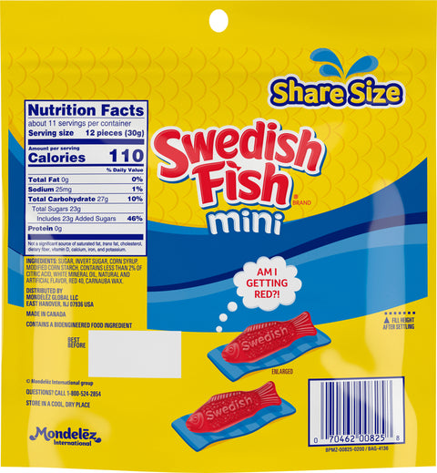 Swedish Fish Mini Candy 12 OZ