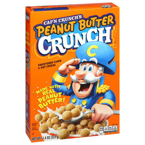 Quaker Peanut Butter Crunch Cereal 11.4 OZ