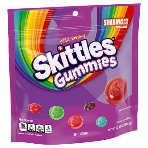 Skittles Wildberry Gummies 12 OZ