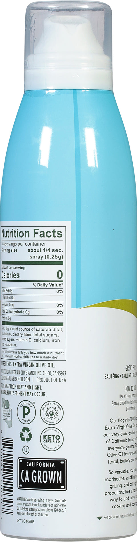 California Olive Ranch Extra Virgin Olive Oil Spray 5 OZ