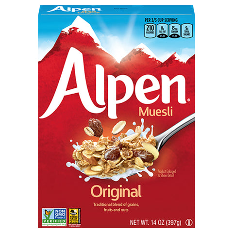 Alpen Lo Sodium Original Muesli Cereal 14 OZ