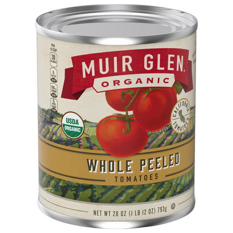 Muir Glen Organic Whole Peeled Tomatoes 28 OZ