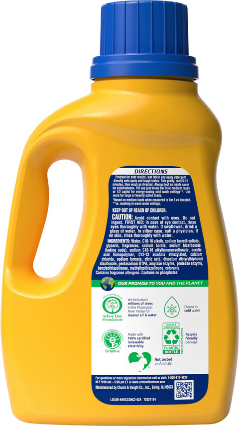 Arm & Hammer Fresh Scent Liquid Detergent 45.5 FZ