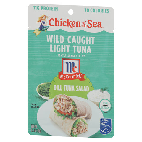 Chicken of the Sea Wild Caught Light Dill Tuna Salad Tuna 2.5 oz
