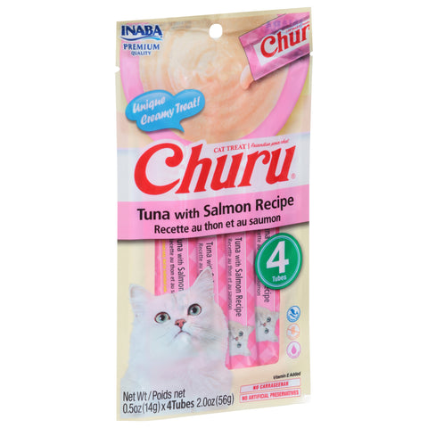 Inaba Tuna with Salmon Recipe Cat Treats 4