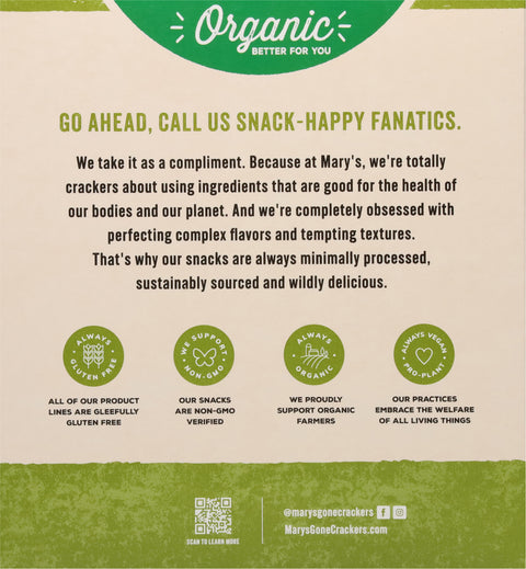 Mary's Gone Crackers Organic Original Herb Crackers 4.0 oz