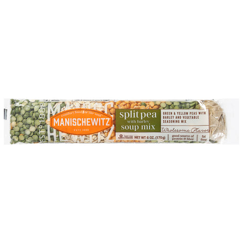 Manischewitz Split Pea Soup Mix With Barley 6 OZ