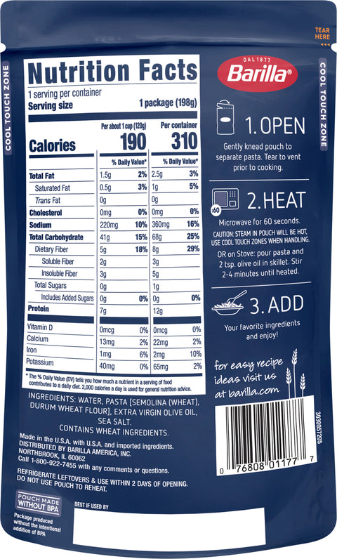 Barilla Ready Pasta Penne 7 OZ