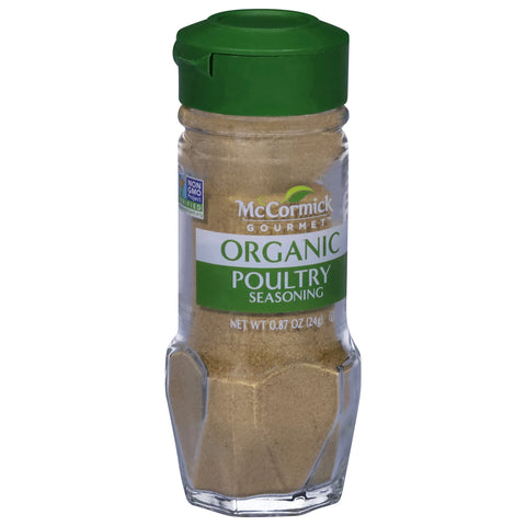 McCormick Gourmet Organic Poultry Seasoning - 0.87 OZ 3 Pack