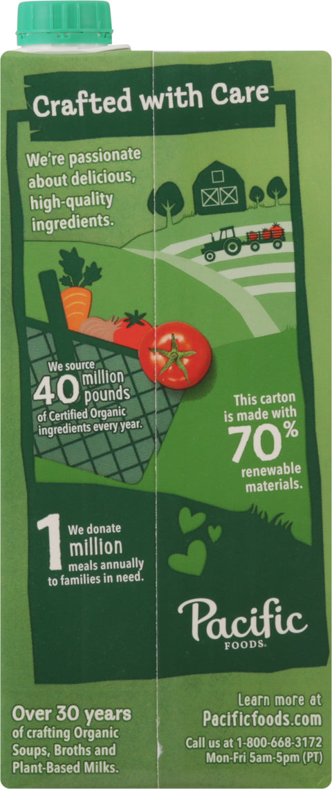 Pacific Organic Gluten Free Creamy Tomato Basil Soup 32 FZ