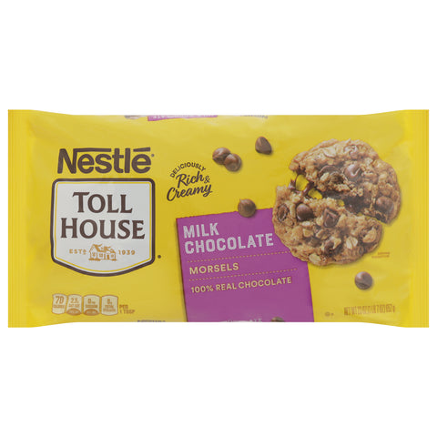 Nestle Toll House Milk Chocolate Morsels 23 OZ