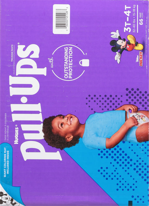 Pull-Ups Boys' Potty Training Pants, 3T-4T (32-40 lbs), 66 Count