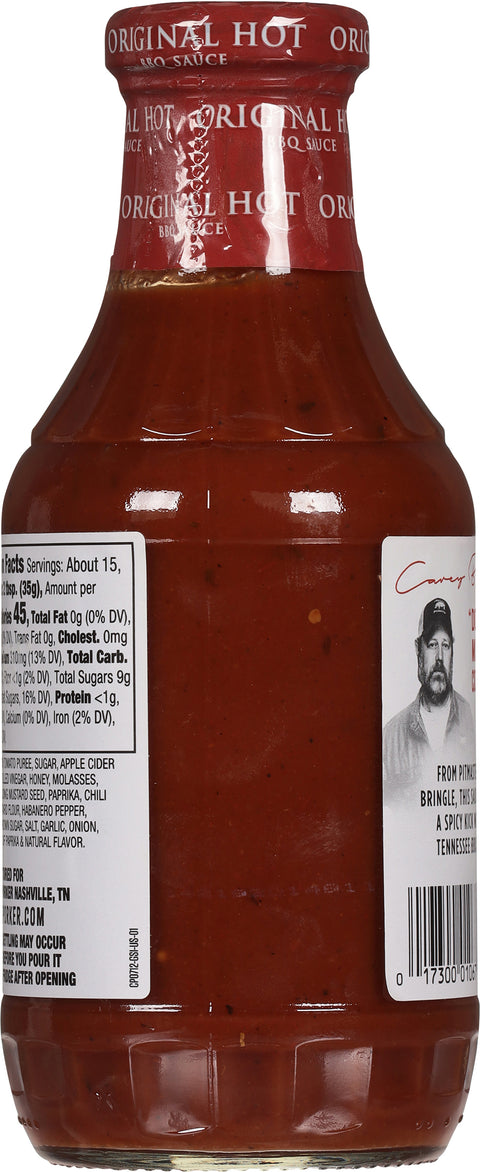 Peg Leg Porker Original Hot BBQ Sauce 18.5 oz