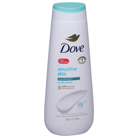 Dove Hypoallergenic Sensitive Skin Body Wash 20 fl oz