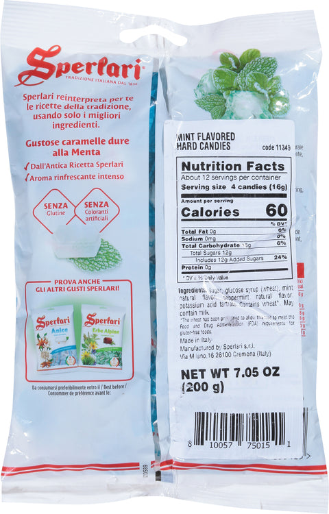 Sperlari Hard Mint Flavored Candies 7.05 oz