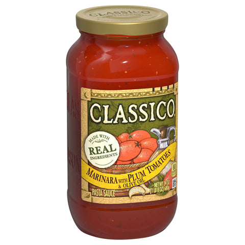 Classico Sauce Pasta Marinara With Plum Tomatoes & Olive Oil 24 OZ