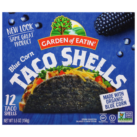 Garden Of Eatin' Blue Corn Taco Shells 5.5 OZ