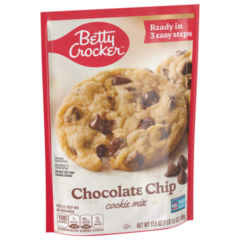 Betty Crocker Mix Cookie Chocolate Chip Pouch 17.5 OZ