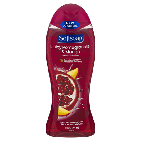 Softsoap Pomegranate & Mango Body Wash 20 FZ