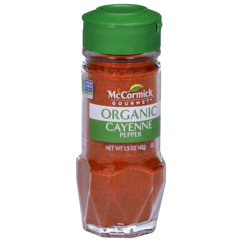 McCormick Gourmet Organic Cayenne Pepper - 1.5 OZ 3 Pack
