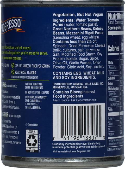 Progresso Italian Style Protein Soup 18.5 OZ