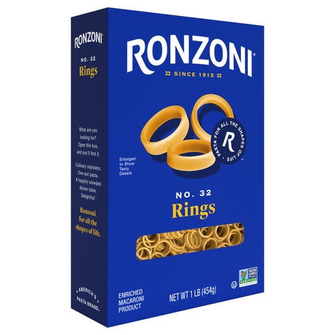 Italico Ronzoni Ringe Ronzoni Pasta Rings - 16 OZ 12 Pack – StockUpExpress