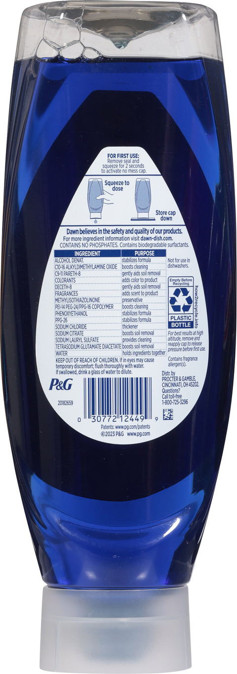 Dawn Platinum Ez-Squeeze Dishwashing Liquid 24.3 FZ