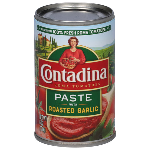 Contadina Tomato Paste Roasted Garlic 6 OZ