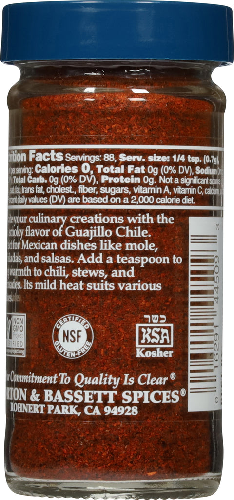 Morton & Bassett Guajillo Chile 2.2 oz