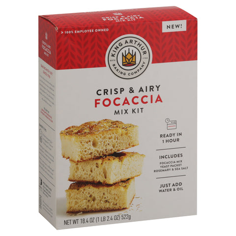 King Arthur Baking Company Crisp & Airy Focaccia Mix Kit 18.4 oz