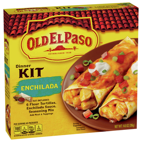 Old El Paso Dinner Kit Enchilada 14 OZ