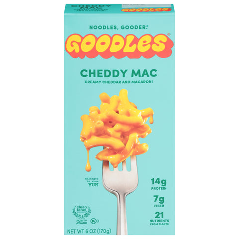 Goodles Cheddy Mac Noodles 6 oz - 12 Pack
