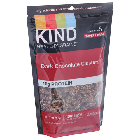 Kind Healthy Grains Dark Chocolate Whole Grain Clusters Granola 11 OZ