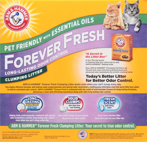 Arm & Hammer Forever Fresh Lavender Scented Clumping Litter 20 lb