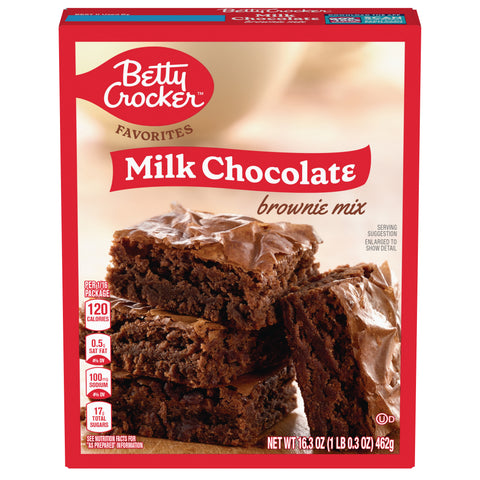Betty Crocker Milk Chocolate Brownie Mix 16.3 OZ