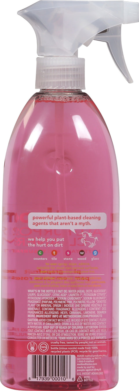 Method All-Purpose Cleaner Pink Grapefruit Spray 28 FZ