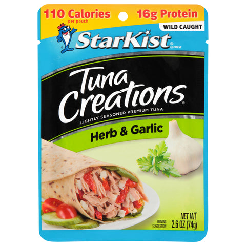 Starkist Tuna Creations Herb & Garlic 2.6 OZ