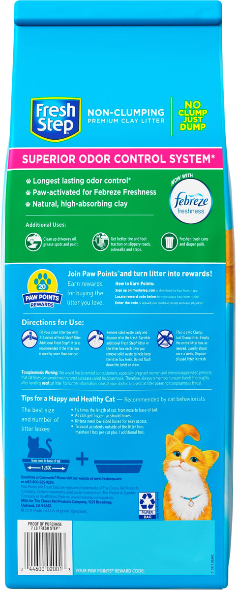 Fresh Step Cat Litter Bag 7 LB