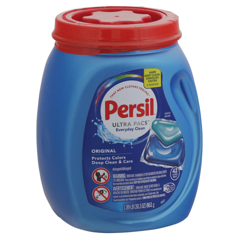 Persil Ultra Pacs Everyday Clean Original Detergent 42 ea