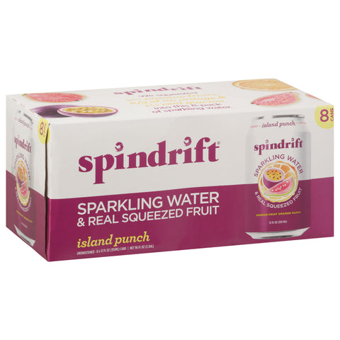 Spindrift Unsweetened Island Punch Sparkling Water 8