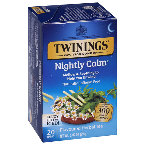 Twinings Nightly Calm Herbal Tea 20 CT