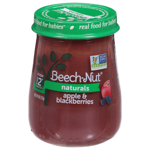 Beechnut Stage 2 Just Apple & Blackberry 4 OZ