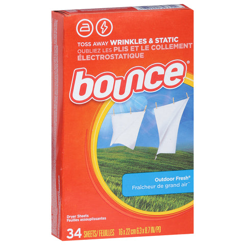 Bounce Outdoor Fresh Dryer Sheets 34 ea