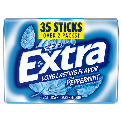Extra Sugarfree Peppermint Gum 35 ea - 6 Pack