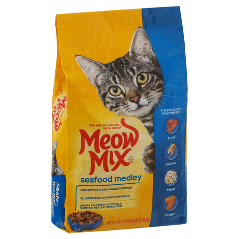 Meow Mix Seafood Medley 3.15 LB